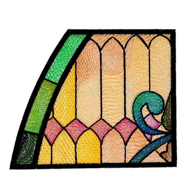 BFC2007 Earth Tones Stained Glass