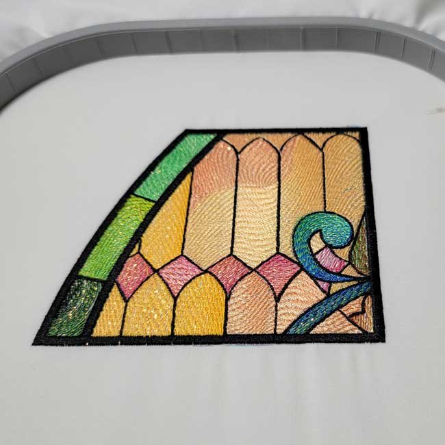 BFC2007 Earth Tones Stained Glass