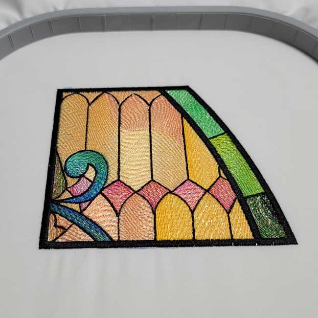 BFC2007 Earth Tones Stained Glass