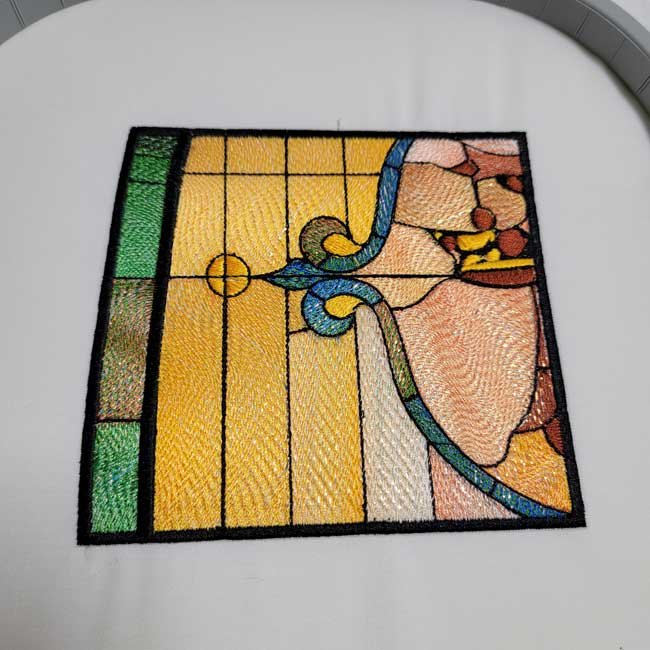 BFC2007 Earth Tones Stained Glass