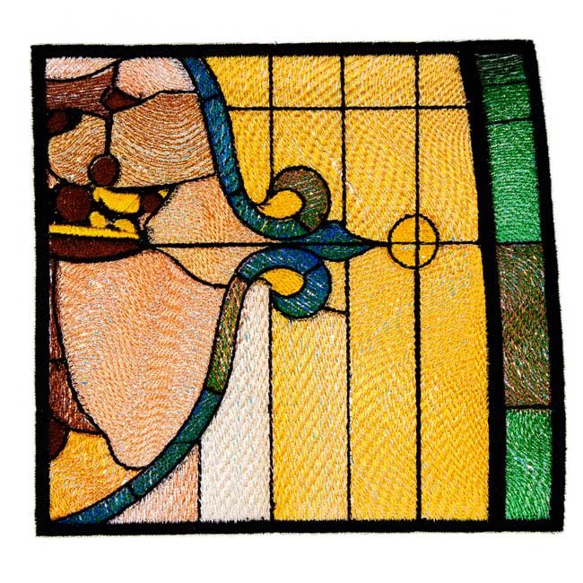 BFC2007 Earth Tones Stained Glass