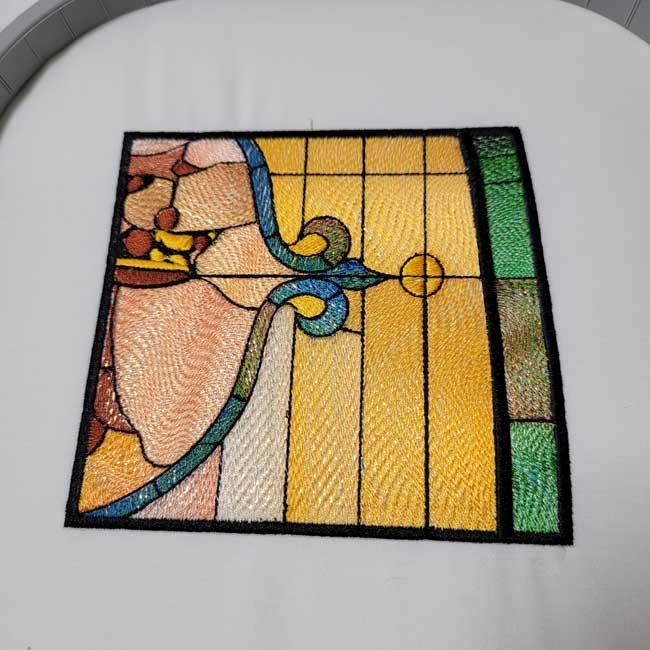 BFC2007 Earth Tones Stained Glass