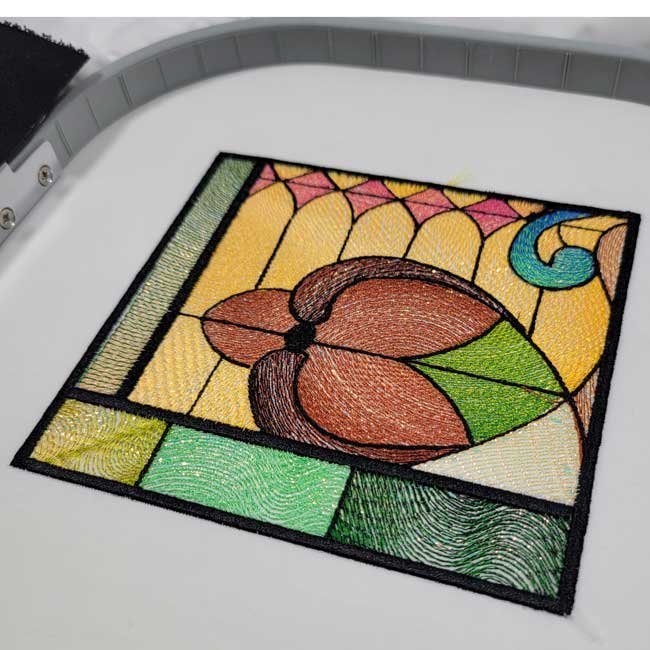 BFC2007 Earth Tones Stained Glass