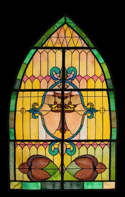 BFC2007 Earth Tones Stained Glass