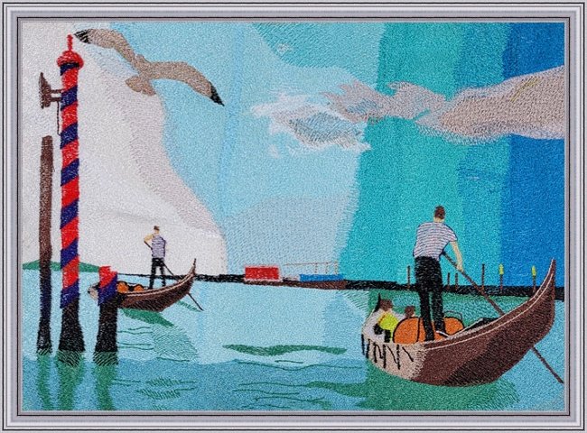 BFC2016 Large Venetian Gondolas