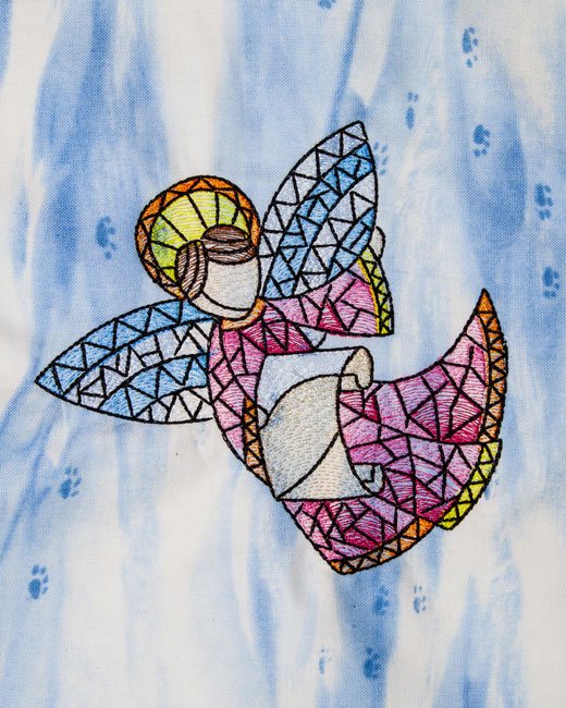BFC2033 Stained Glass Angels