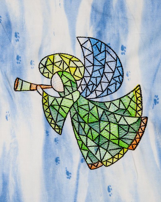 BFC2033 Stained Glass Angels