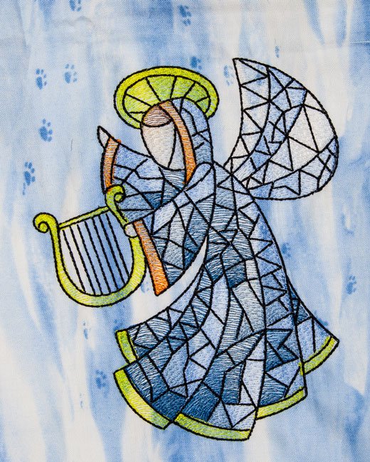 BFC2033 Stained Glass Angels