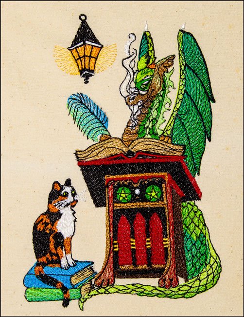 BFC2034 Delight's Cat and the Scribe