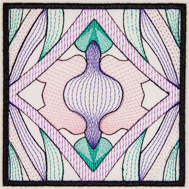 BFC2043 Sheer Watercolor Quilt Blocks