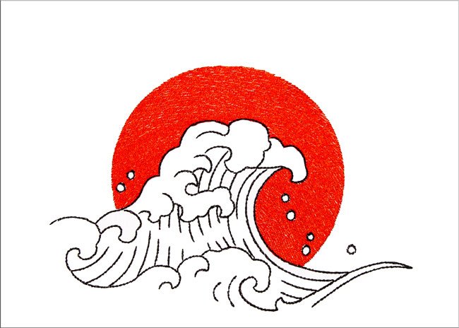BFC2045 The Red Sun of Japan