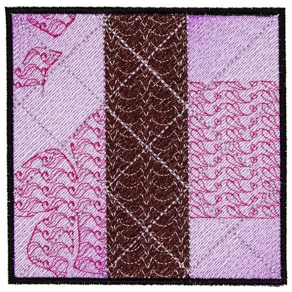 BFC2049 Patchwork Quilt Squares