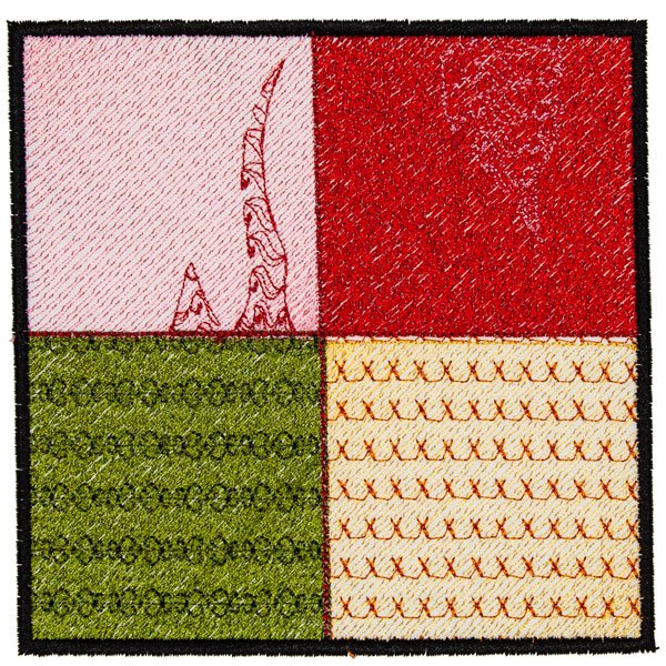 BFC2049 Patchwork Quilt Squares