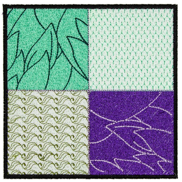 BFC2049 Patchwork Quilt Squares