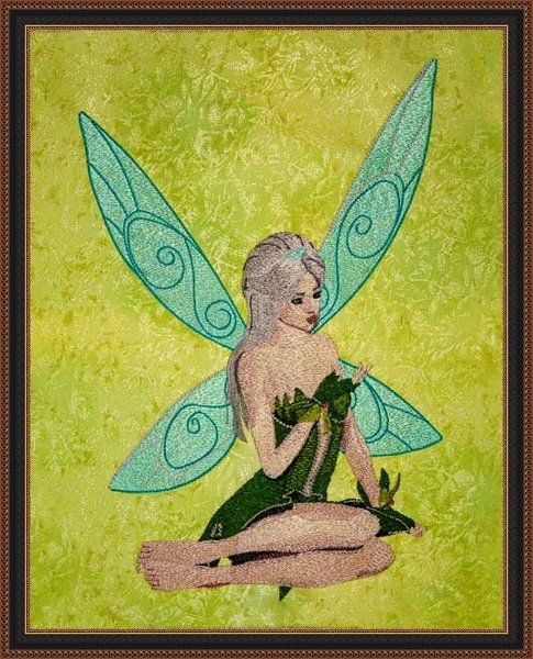 BFC2051 Large Fairy with Silver Hair