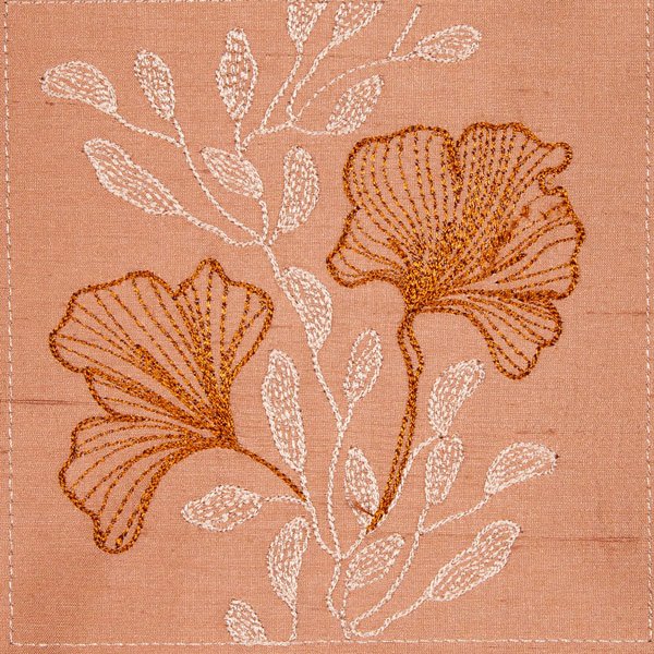 BFC2057 Waves of Ginkgo Quilt Blocks