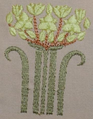 BFC0206 Fanciful Birds and Flowers