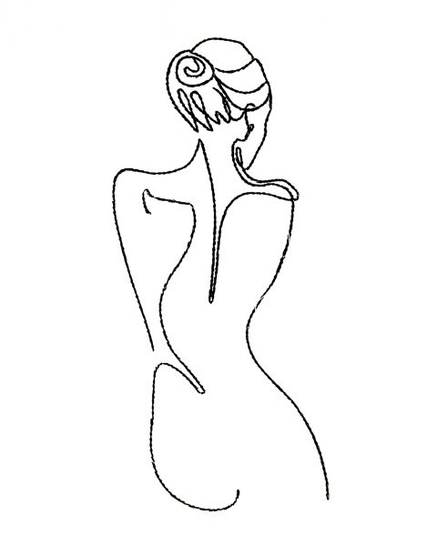 BFC2071 Women Portraits in a Minimalist Style