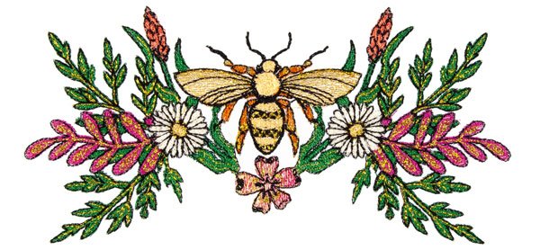 BFC2082 Insects with Flowers