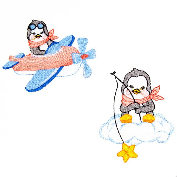 BFC2087 Cute Baby Penguins