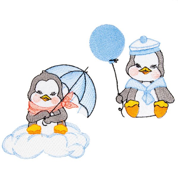 BFC2087 Cute Baby Penguins