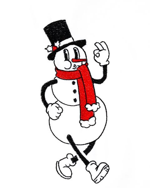 BFC2099 Vintage Christmas Cartoons