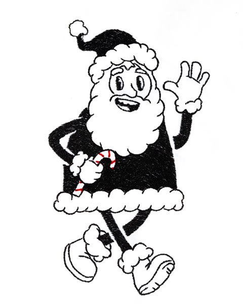 BFC2099 Vintage Christmas Cartoons