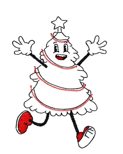 BFC2099 Vintage Christmas Cartoons