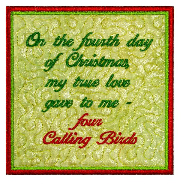 BFC2105  4th Day of Christmas 2022