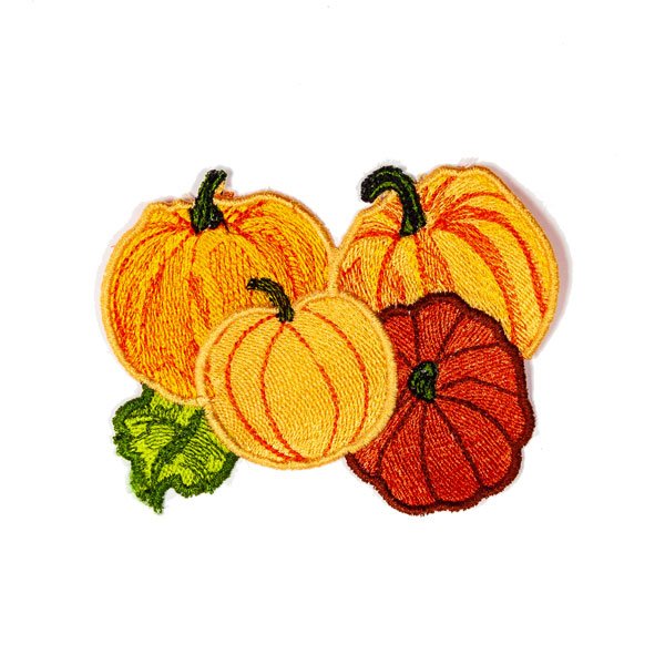 BFC2108 Freestanding Pumpkins, Apples and Mushrooms