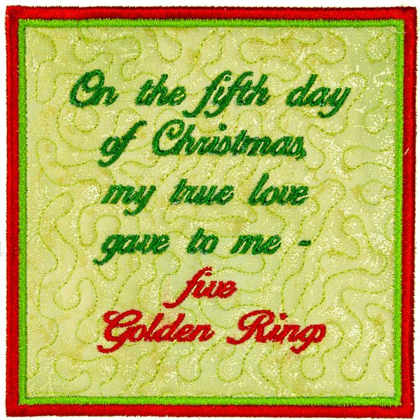 BFC2109  5th Day of Christmas 2022
