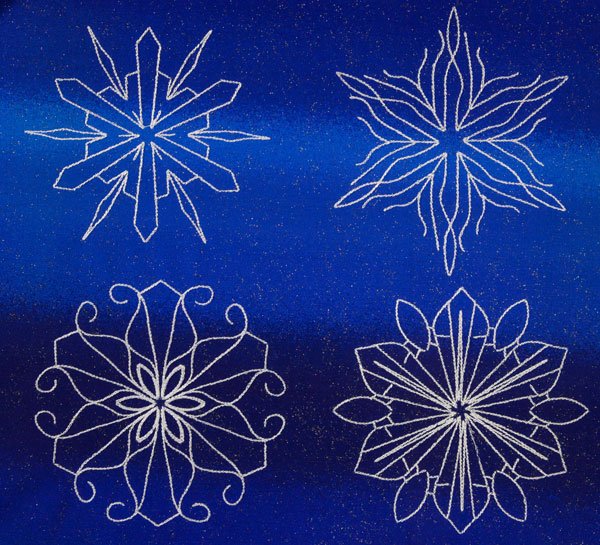 BFC2113 A Dozen Snowflakes