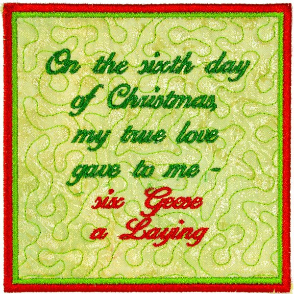BFC2114 6th Day of Christmas 2022