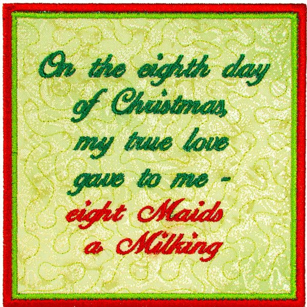 BFC2116 8th Day of Christmas 2022