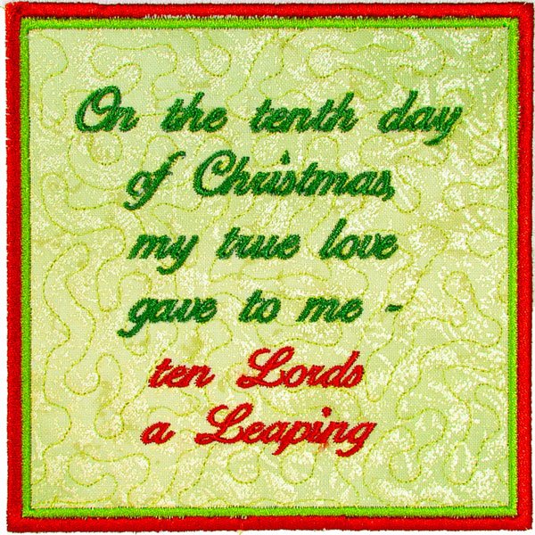 BFC2118 10th Day of Christmas 2022