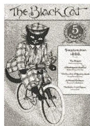 RMG2118  The Black Cat c.1896