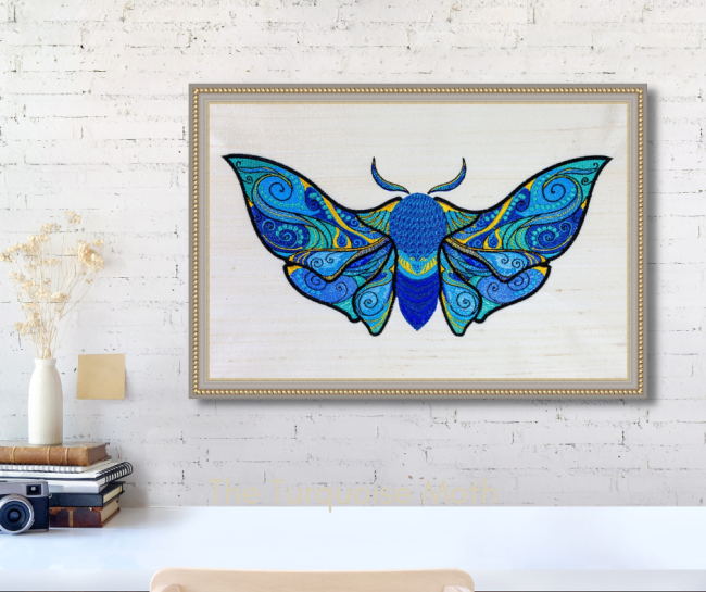 BFC2121 The Turquoise Moth