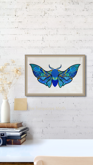 BFC2121 The Turquoise Moth
