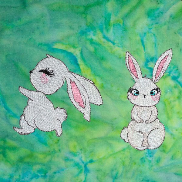 BFC2130 Adorable Easter Bunnies