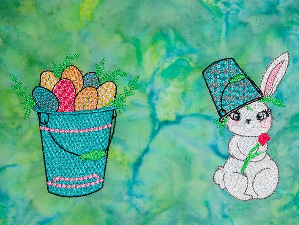 BFC2130 Adorable Easter Bunnies