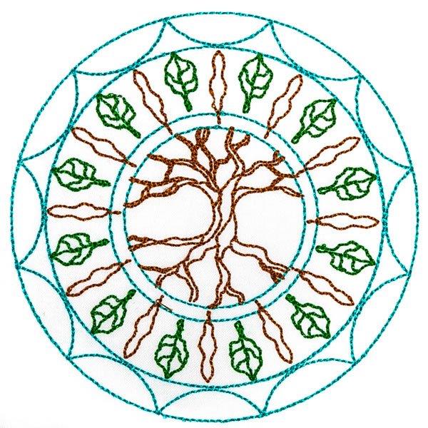 BFC2133 Quick Stitching, Fun Mandalas
