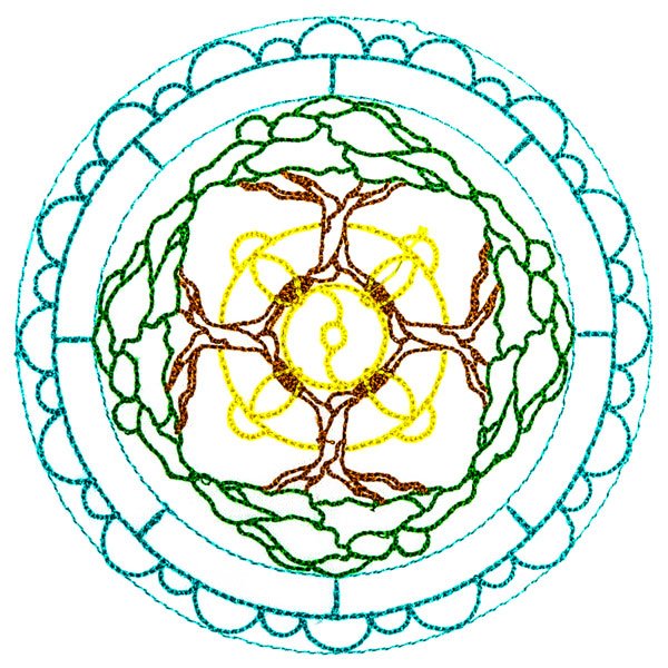 BFC2133 Quick Stitching, Fun Mandalas
