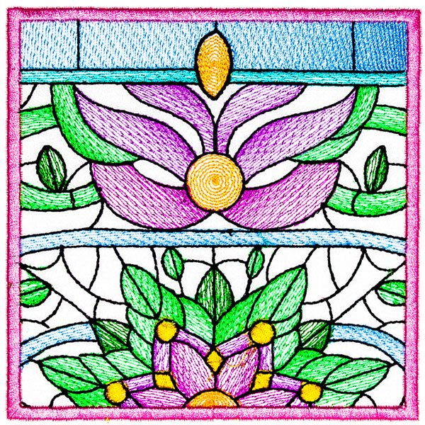 BFC2136  Pretty Colored Florals