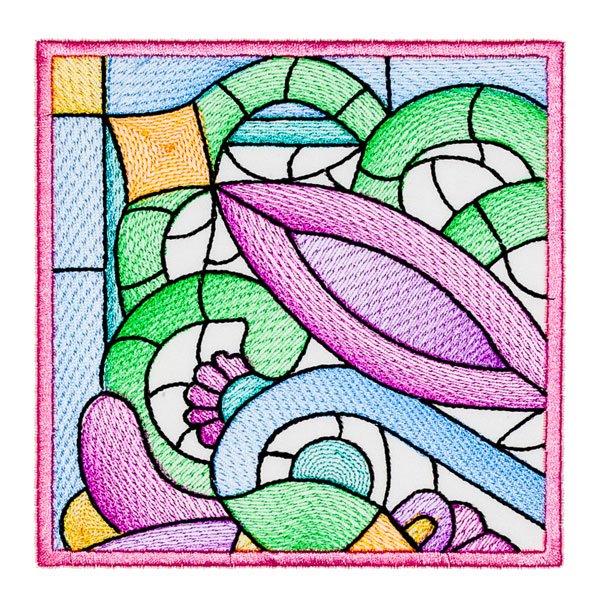 BFC2138  Pretty Colored Florals 3