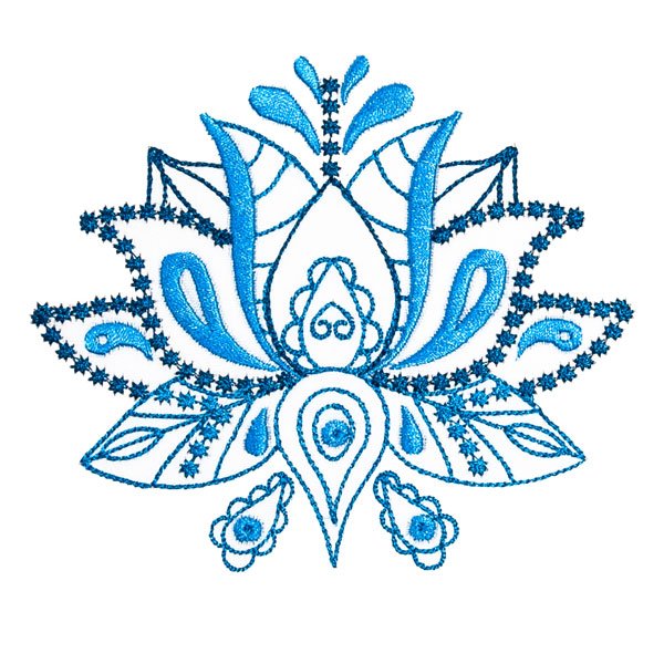 BFC2139 Lotus Motif