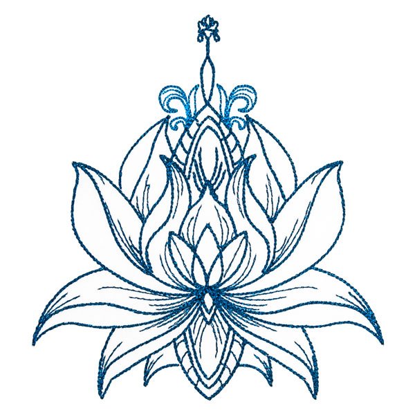 BFC2139 Lotus Motif