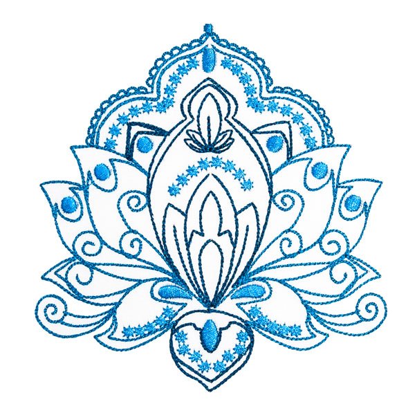 BFC2139 Lotus Motif