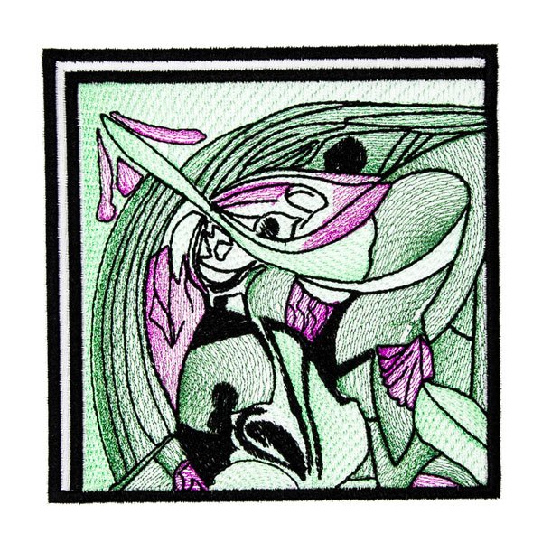 BFC2146 Art Nouveau Quilt Block and Border