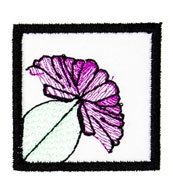 BFC2146 Art Nouveau Quilt Block and Border