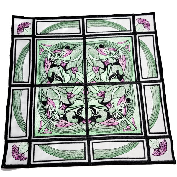 BFC2146 Art Nouveau Quilt Block and Border